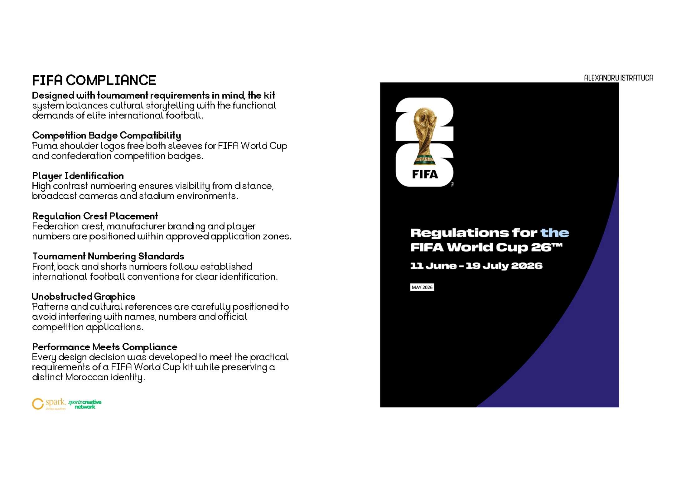 Design considerations for badges, crests and player identification