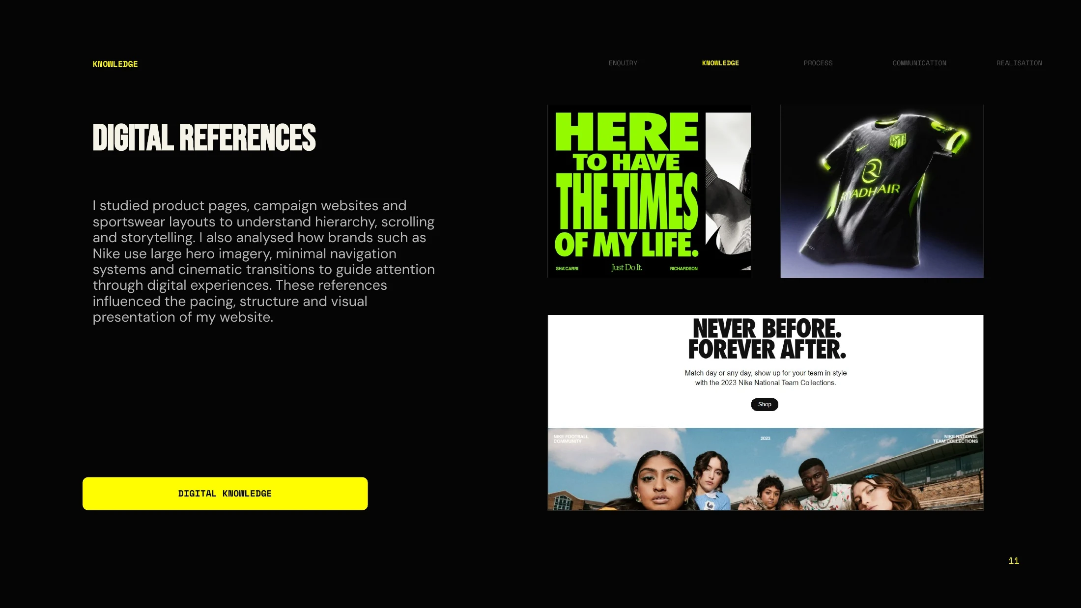 Digital campaign and interactive product references