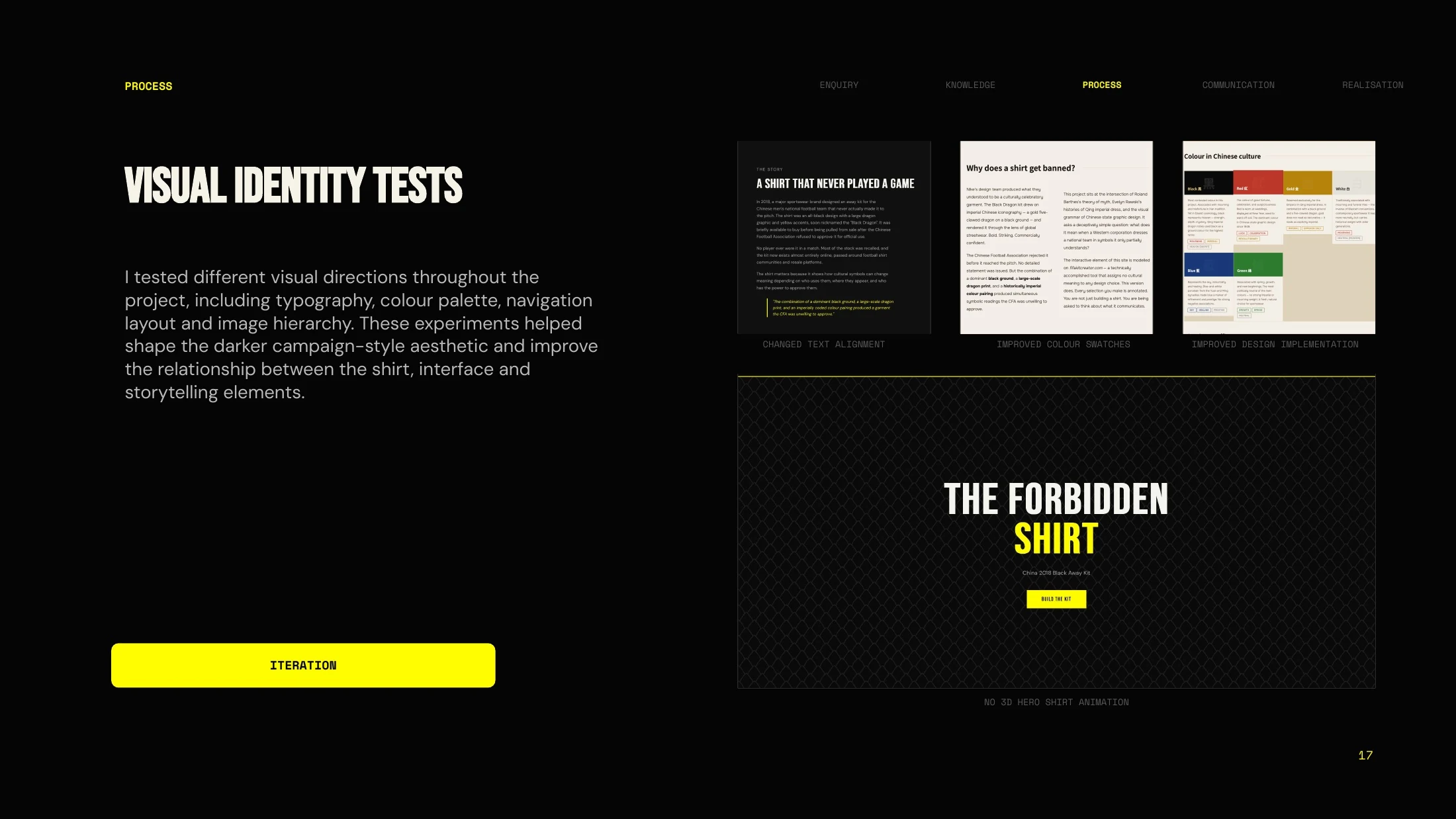 Visual identity and page-layout tests