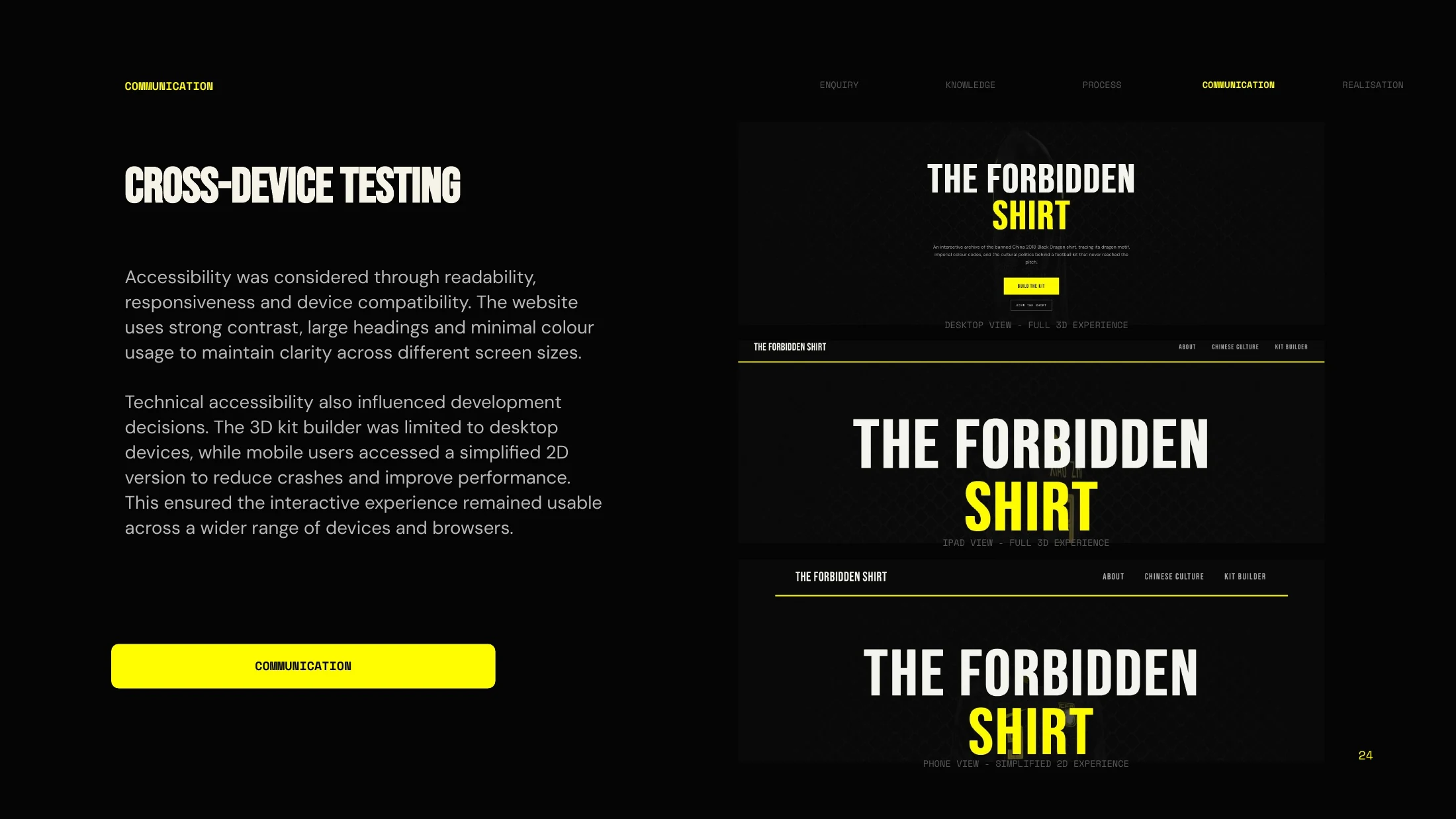 Cross-device layouts and responsive testing